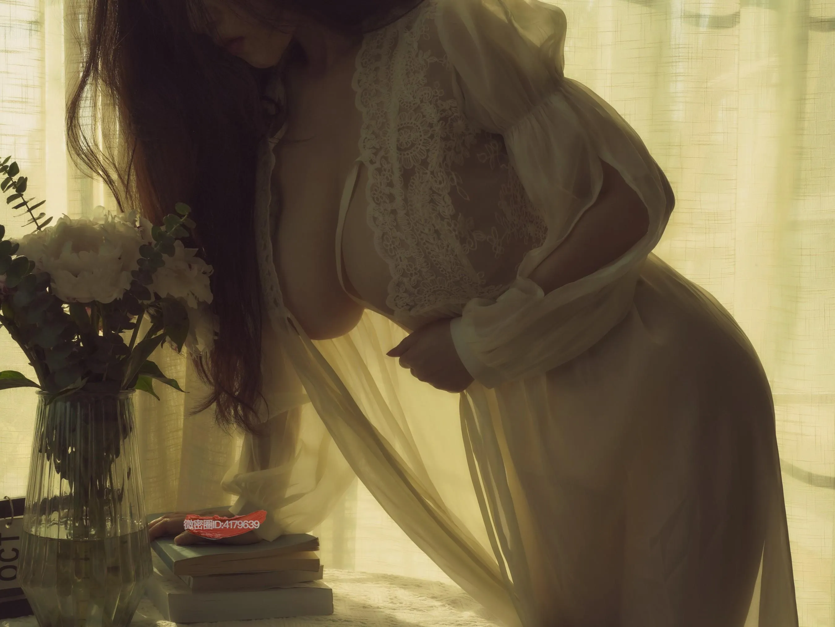 樱晚gigi – NO.64 窗前的花 [20P]插图8
